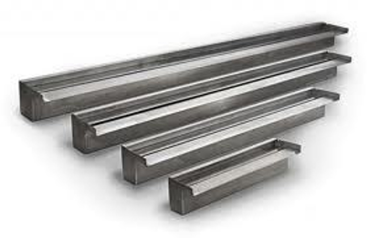 35.5" Vianti Falls Stainless Spillway - 1800 gph (2" Lip)