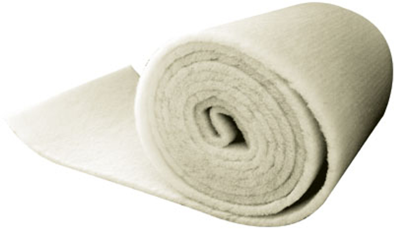 2" Coarse Biological Filter Media Roll Cream - 28" x 6 Yard Box