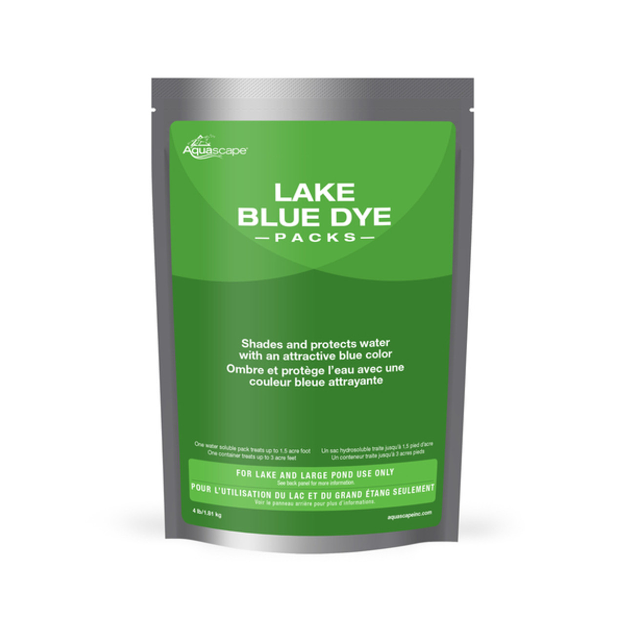 Aquascape Lake Blue Dye Packs 2 packs Underwater Warehouse