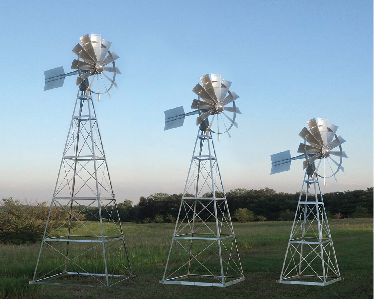 12 ft. Four Legged Becker High Volume Windmill Kit