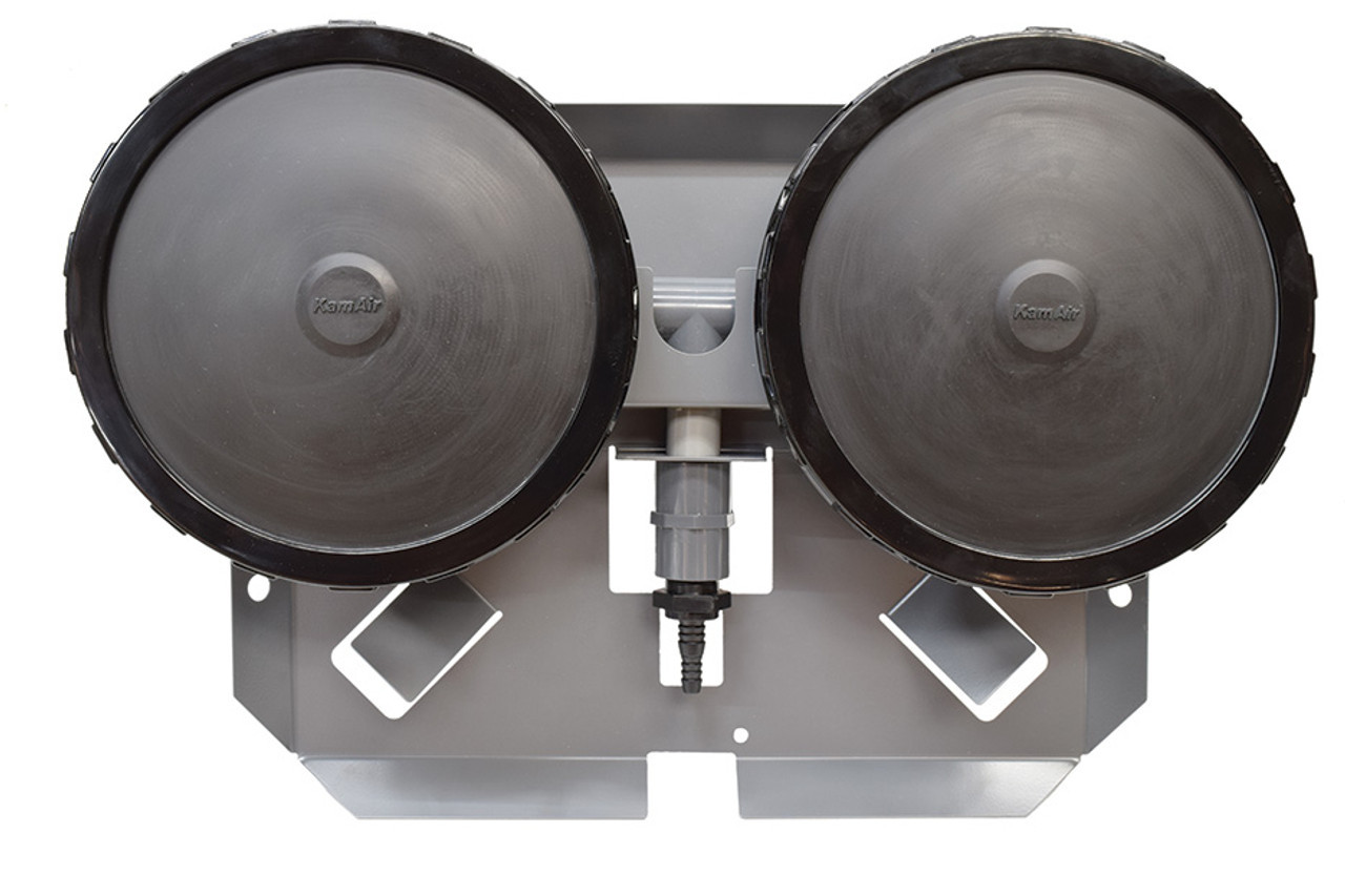 Stratus Diffusers 3/4 HP Stratus Dual Rocking Compressor System - 6 Diffusers ...