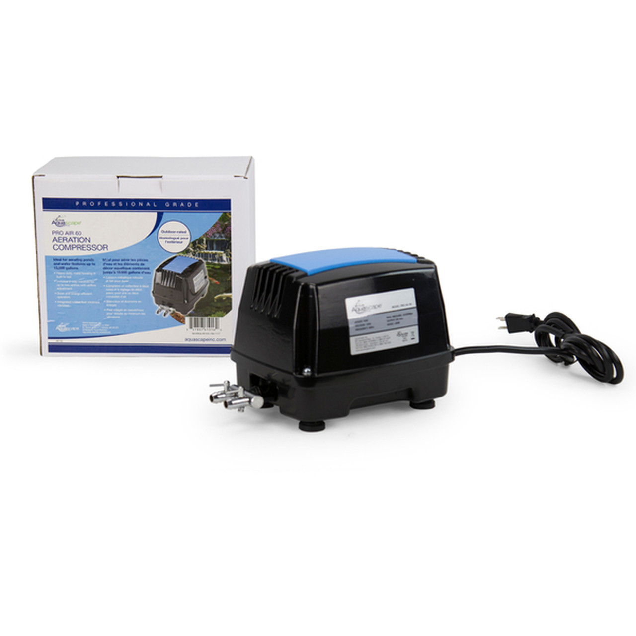 Aquascape Pro Air 60 Pond Aeration Compressor Kit w/ Weighted Tubing