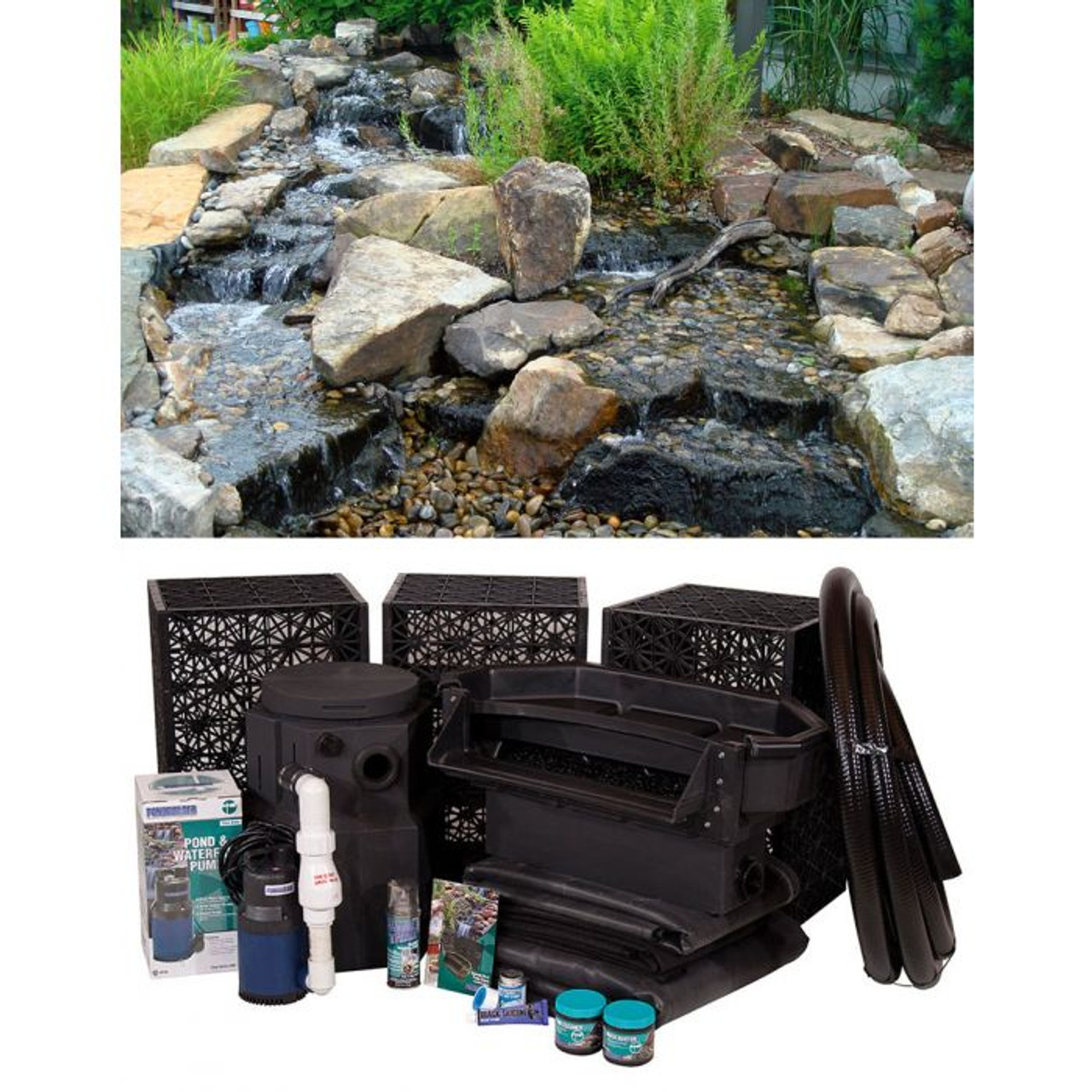 Blue Thumb Elite Cascading Falls Kit - Large - 16 ft. Stream (FREE SHIPPING)