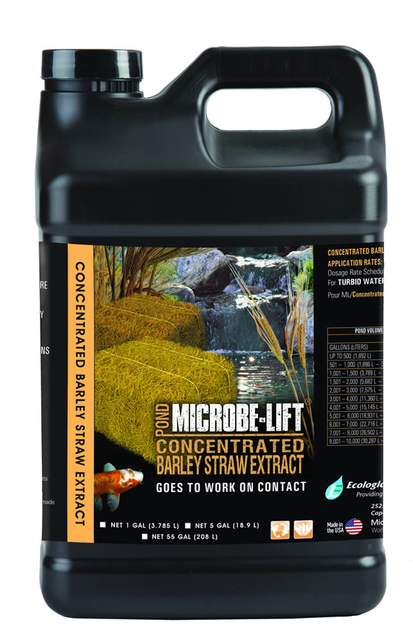 Microbe-Lift Concentrated Barley Straw Extract - 5 gal.