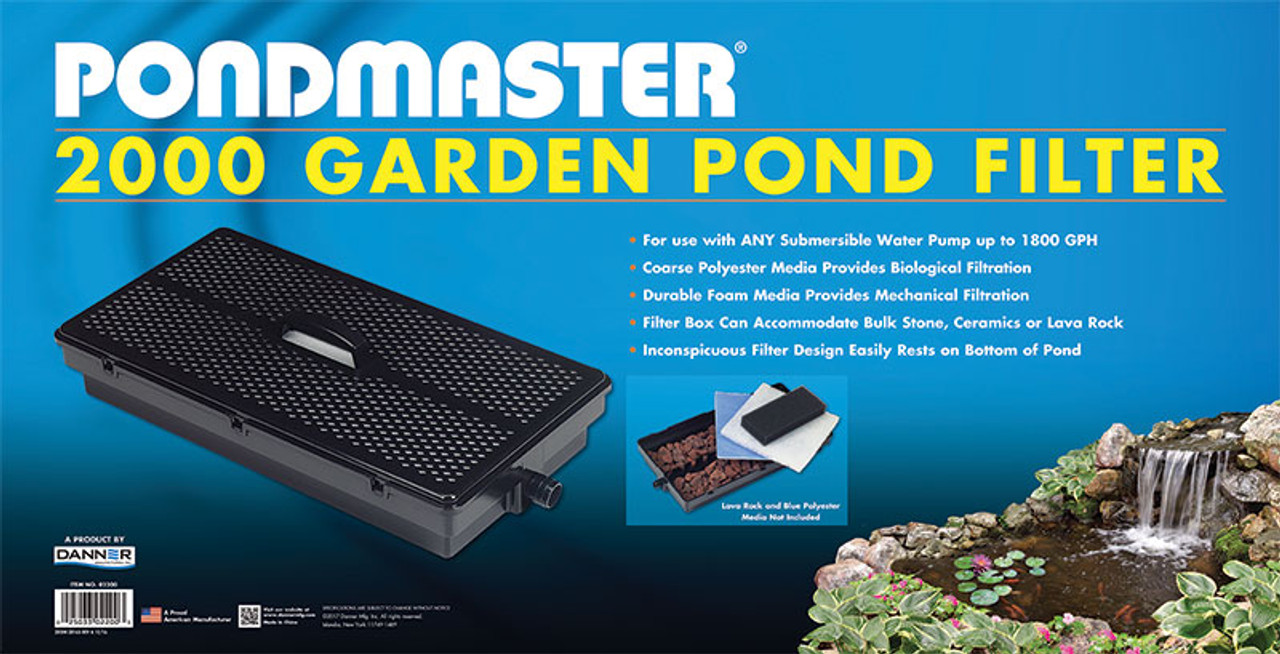 Pondmaster 2000 Garden Pond Filter