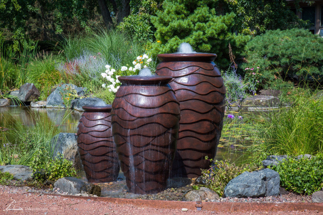 Aquascape Scalloped Urn Fountain Kit - Set of 3