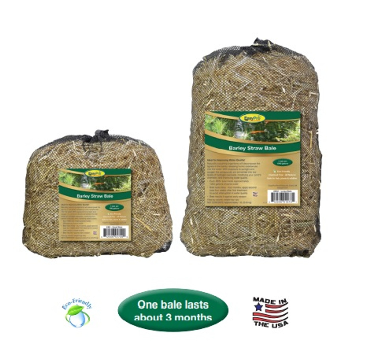 EasyPro Barley Straw Bale - 1 lb. (up to 1000 gallon pond)