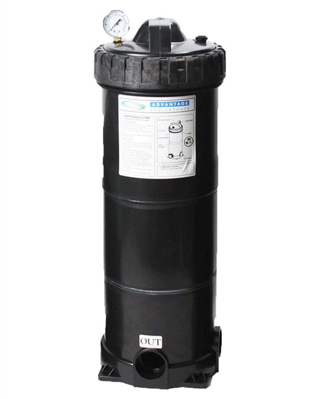 Advantage Stand Alone Cartridge Filter - 100 sq. ft.