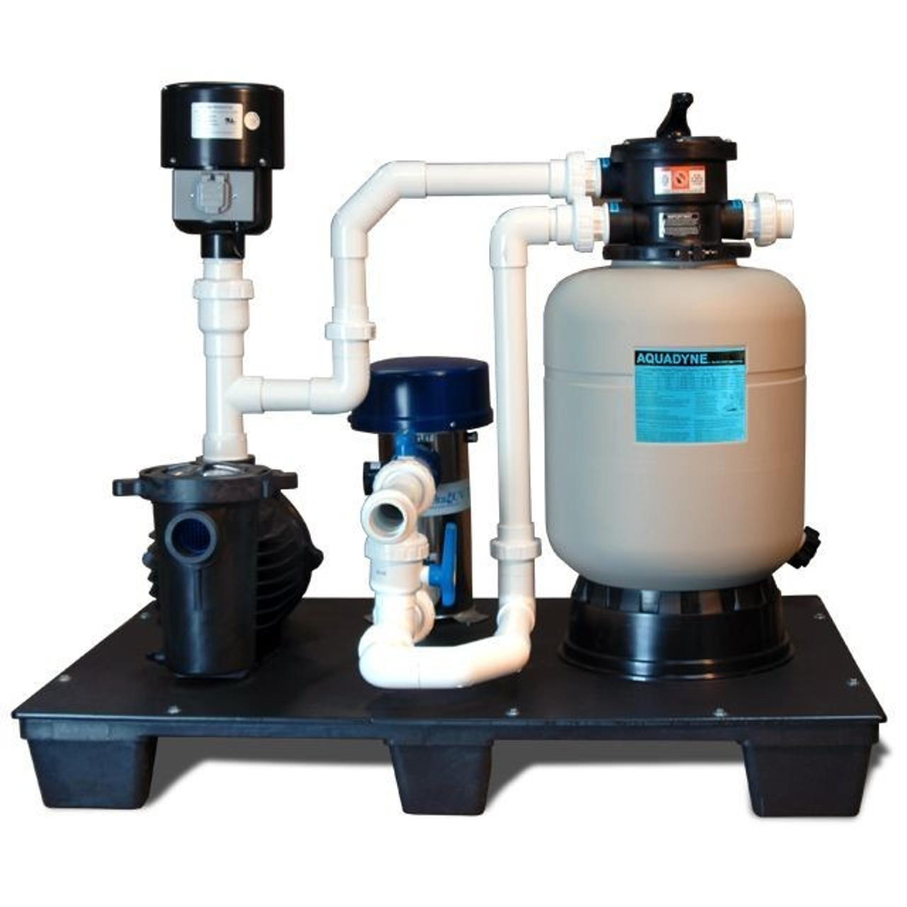 Aquadyne .60B Plug and Play Mounted Filtration System - up to 2000 gals.