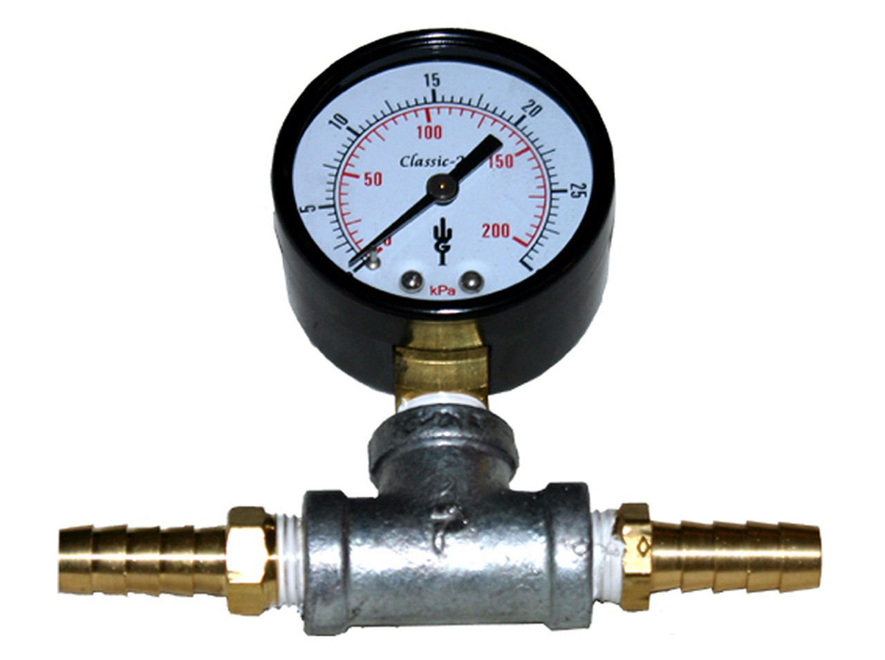 1/2" Outdoor Water Solutions In-Line Pressure Gauge