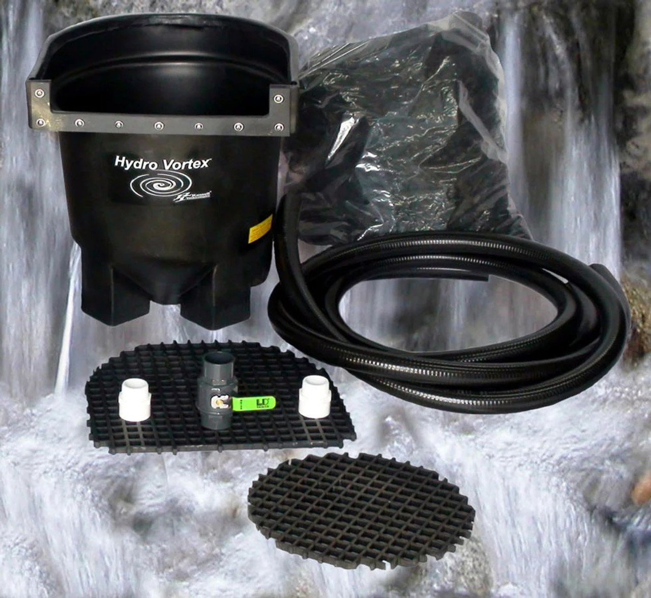 Russell Ahi Hydro Vortex Filter for ponds up to 1000 gal (Standard Backwash)