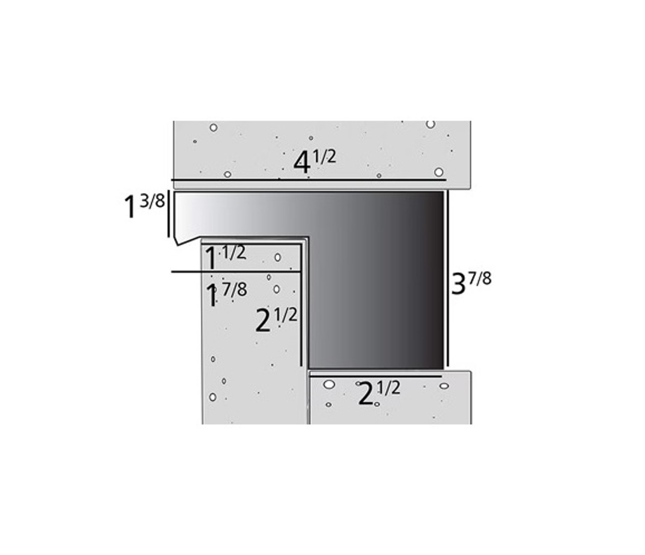 48" Anjon Stainless Steel Spillway 