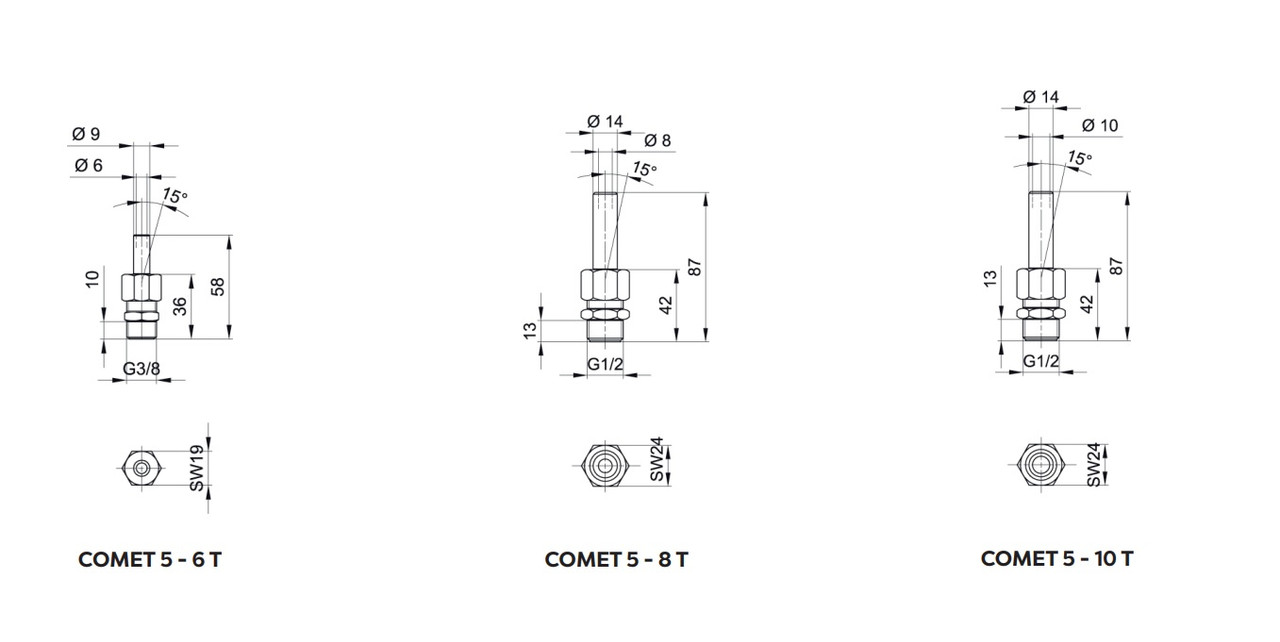 OASE Comet Nozzles