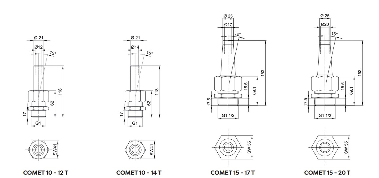 OASE Comet Nozzles