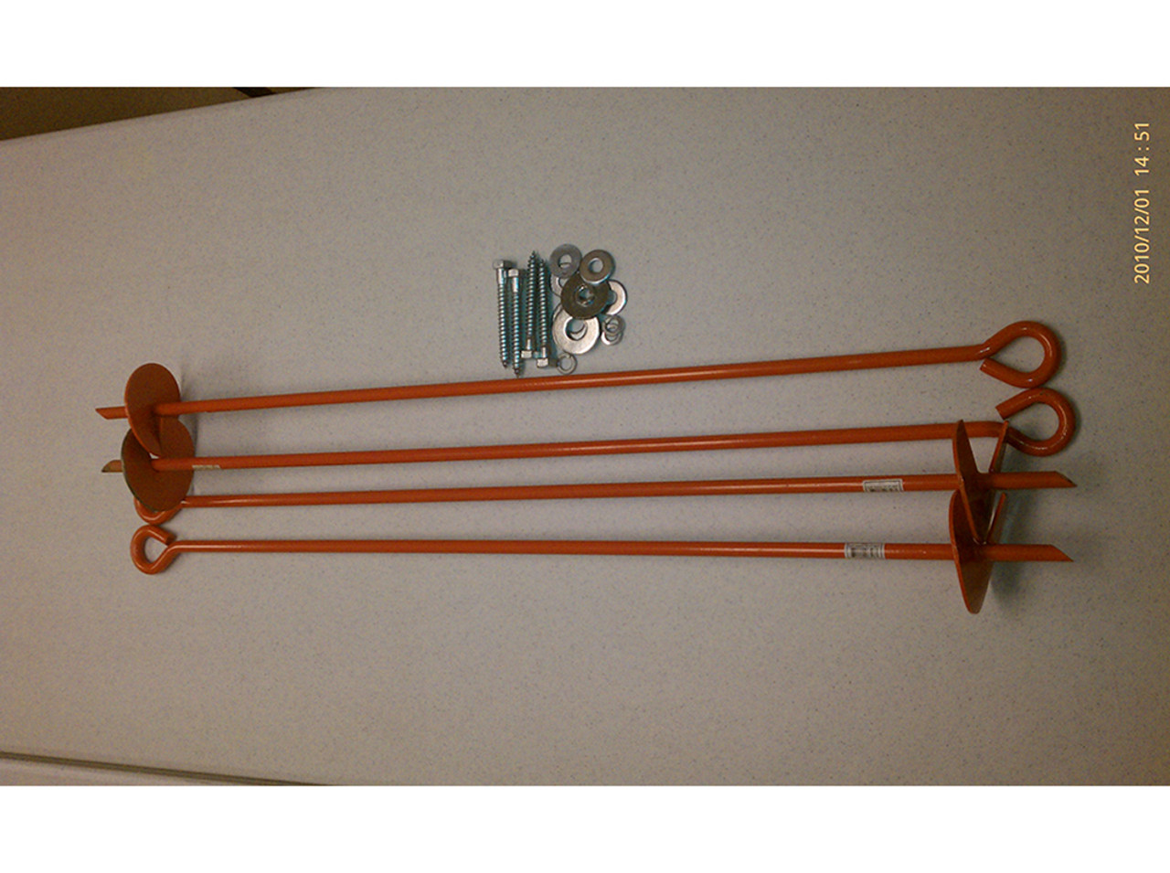 Outdoor Water Solutions Wooden Windmill Anchor Kit 