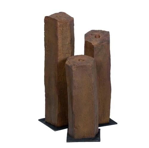 Aquascape Faux Basalt Columns make it easier than ever to create an impressive, recirculating, three-piece fountain. 