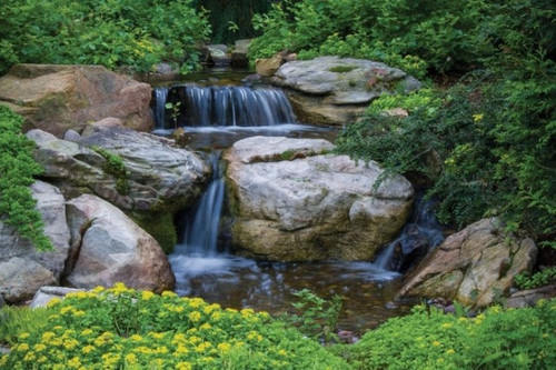 Pondless Waterfall Kits: Aquascape Backyard Waterfall