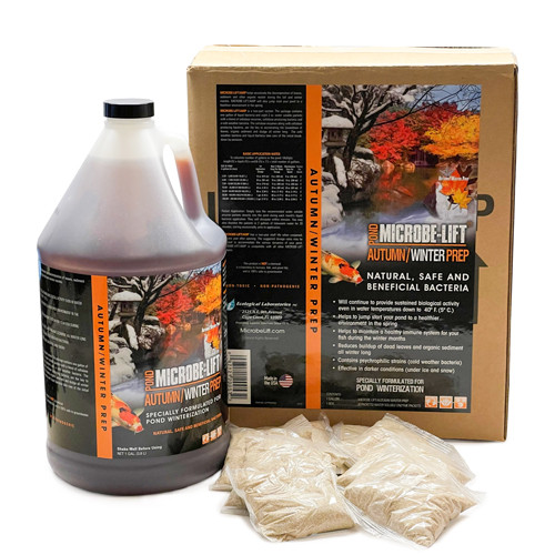 Microbe-Lift Autumn/Winter Prep Kit w/ Powder Packs - 1 Gal.