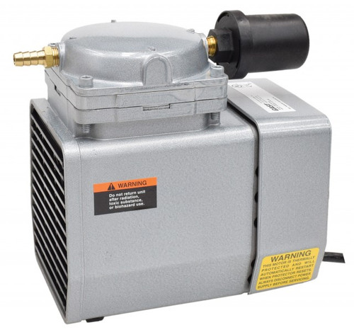 DC12 Gast Diaphragm Compressor – 1/8 HP is Oil-less 1/8 hp compressor works well for continuous pond aeration