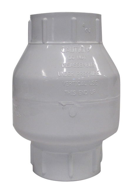 1 1/4" PVC Check Valve - Slip 