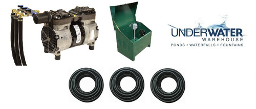 1/2 HP Sentinel PA66DLD Deluxe Aeration System (FREE SHIPPING)