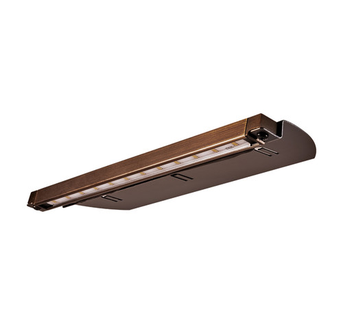 12" Alliance Integrated LED Strip Light - 4 Watt - Aged Brass