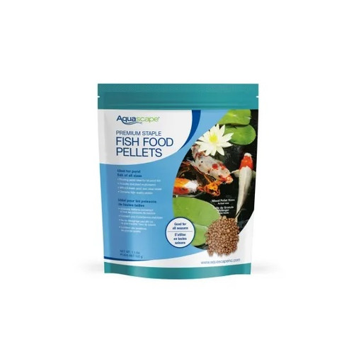 Aquascape Premium Staple Fish Food - Mixed Pellets - 11 lbs.