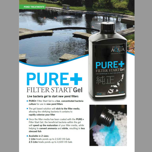 Evolution Aqua Pure Filter Start Gel  - 1 Liter