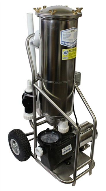 1/5 HP Advantage Stainless Steel Portable Vacuum System