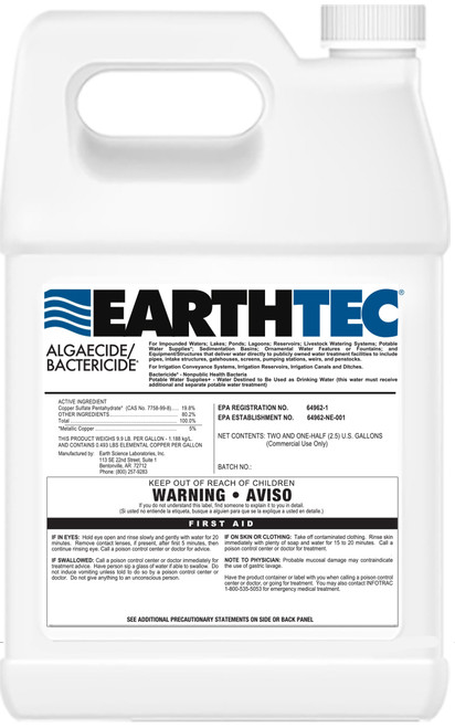 EarthTec Algaecide - 1 Gallon  by EasyPro