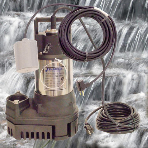 1/4 HP Russell Watergardens RW-2800 Pump - 3180 gph (FREE SHIPPING)