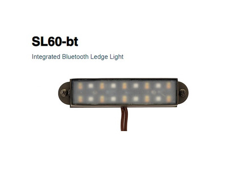 Alliance - 18 BT Controlled LED Color Stem Riser - Aged Brass