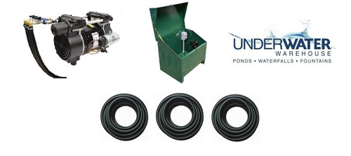 3/4 HP Sentinel PA83DLD Deluxe Aeration System (FREE SHIPPING)