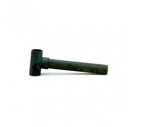 Replacement stand pipe with t-fitting for the Aquascape Spillway Bowl and Basin (8″Long).