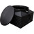 EasyPro Intake Bay Vault for Recreational Swim Ponds for 3 plumbing lid open.