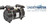 3/4 HP Stratus Dual Rocking Compressor System - 8 Diffusers