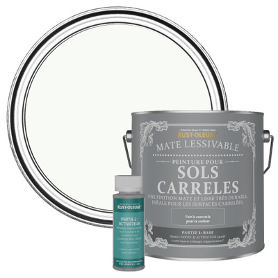 Peinture pour Sols Carrelés Mate Lessivable - Immobile