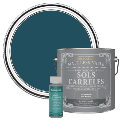 Peinture pour Sols Carrelés Mate Lessivable - Uniforme
