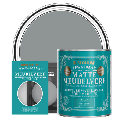 Peinture pour Meubles Mate & Lessivable - Anthracite