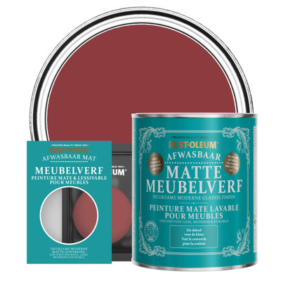 Peinture pour Meubles Mate & Lessivable - Bordeaux