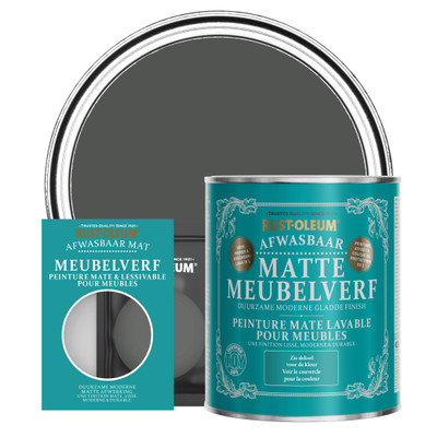 Peinture pour Meubles Mate & Lessivable - Graphite