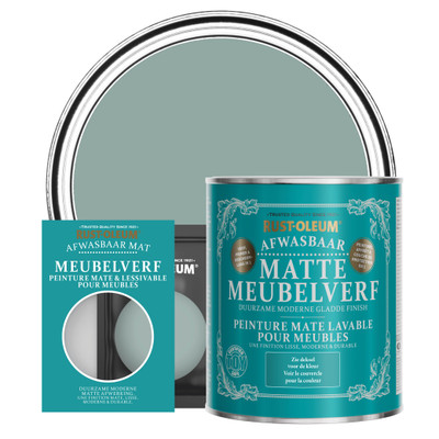 Peinture pour Meubles Mate & Lessivable - Bleu Gris