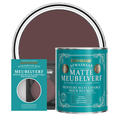 Peinture pour Meubles Mate & Lessivable - Mûre