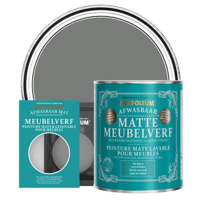 Peinture pour Meubles Mate & Lessivable - Gris Ombre