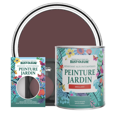 Peinture Jardin, Finition Brillante - Mûre
