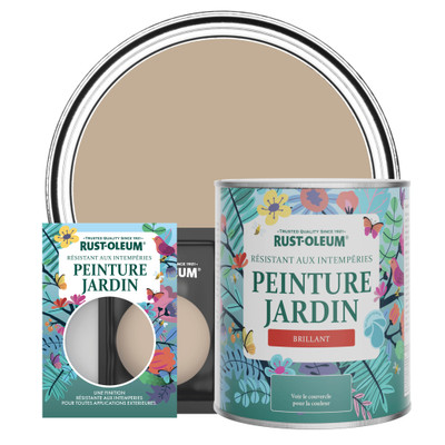 Peinture Jardin, Finition Brillante - Caramel Salé