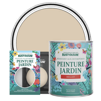 Peinture Jardin, Finition Brillante - Argile Chaude