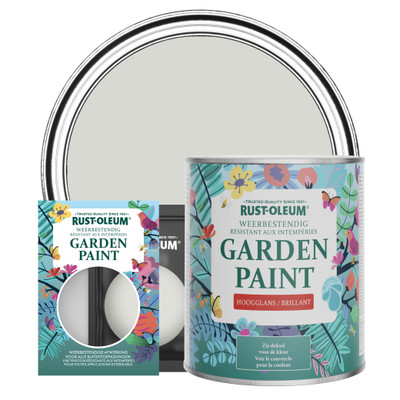 Peinture Jardin, Finition Brillante - Gris d'Hiver