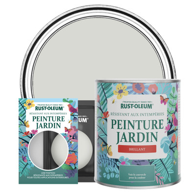 Peinture Jardin, Finition Brillante - Gris d'Hiver