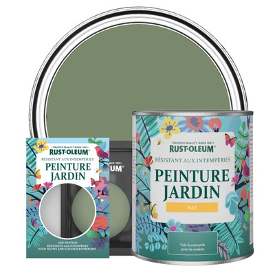 Peinture Jardin, Finition Mate - Broussaille